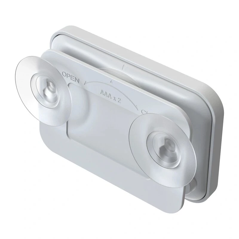 RAINPOINT BALDRTHERM B0549STH vonios laikmatis su temperatūros ir drėgmės matuokliu, IP24 atsparus purslams, atgalinis / į priekį skaičiavimas, LCD foninis apšvietimas, pritvirtinimas siurbtuku / stovas / tvirtinimas prie sienos