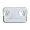 RAINPOINT BALDRTHERM B0549STH vonios laikmatis su temperatūros ir drėgmės matuokliu, IP24 atsparus purslams, atgalinis / į priekį skaičiavimas, LCD foninis apšvietimas, pritvirtinimas siurbtuku / stovas / tvirtinimas prie sienos