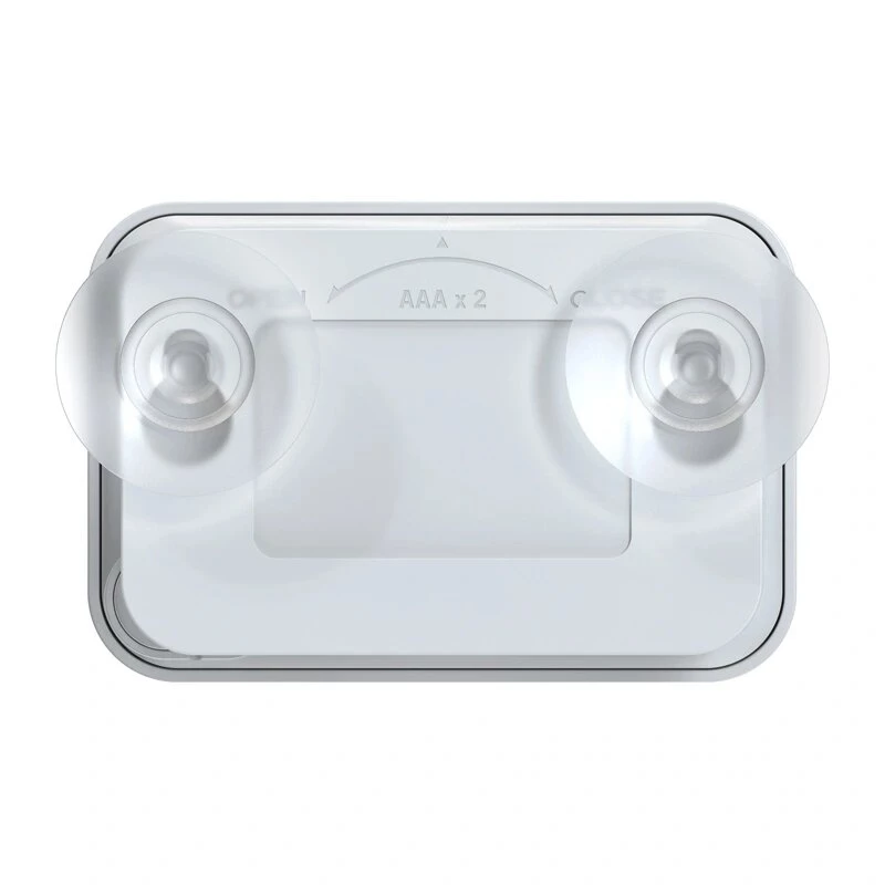 RAINPOINT BALDRTHERM B0549STH vonios laikmatis su temperatūros ir drėgmės matuokliu, IP24 atsparus purslams, atgalinis / į priekį skaičiavimas, LCD foninis apšvietimas, pritvirtinimas siurbtuku / stovas / tvirtinimas prie sienos