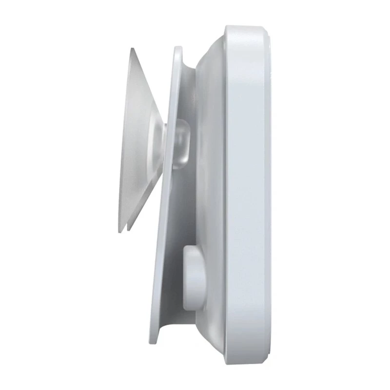 RAINPOINT BALDRTHERM B0549STH vonios laikmatis su temperatūros ir drėgmės matuokliu, IP24 atsparus purslams, atgalinis / į priekį skaičiavimas, LCD foninis apšvietimas, pritvirtinimas siurbtuku / stovas / tvirtinimas prie sienos