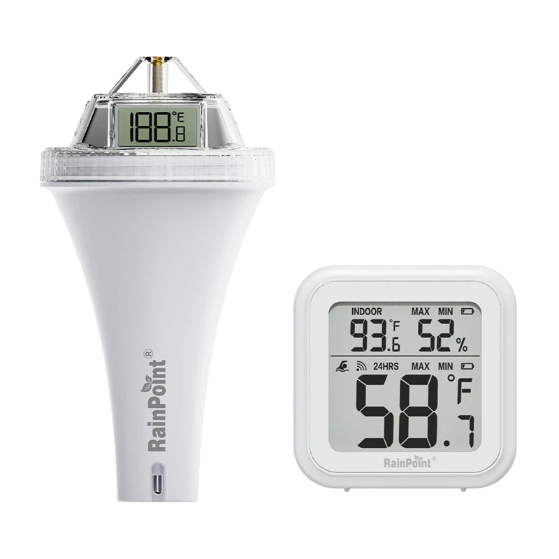 RainPoint baseino termometras su šliuzu HCS565ARF+HCS015T2H