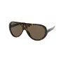 Ralph Lauren vyriški akiniai nuo saulės RL8194-500373 Havana kvadratinis rėmas rudi gradientiniai lęšiai 60/13/135 mm