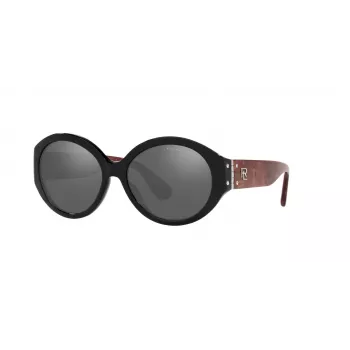Ralph Lauren moteriški RL8191-53986G Havana Butterfly akiniai nuo saulės su rudais gradientiniais lęšiais 55/17/135 mm