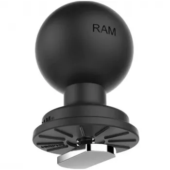 RAM MOUNTS RAM 1.5 colio rutulinis laikiklis su T formos varžtu T formos bėgeliui