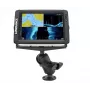 RAM MOUNTS RAM-D-111U-C Trumpa dvigubo lizdo svirties laikiklis su 3 x 11 pagrindu - juoda
