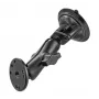 RAM Mounts siurbtuko laikiklis su AMPS adapteriu - B-Ball (1 colio), deimanto formos pagrindo plokštė, vidutinė ranka, apvali pagrindo plokštė (RAM-B-166-202U)