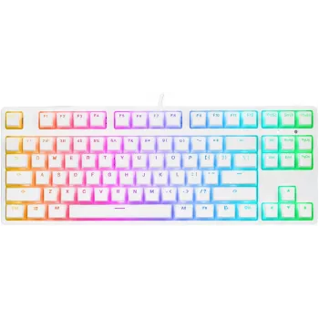 Rampage Ghost TKL mechaninė klaviatūra Huano Red Switch White