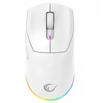 Rampage Prote M5 24000 DPI RGB LED 1kHz White Gaming Mouse