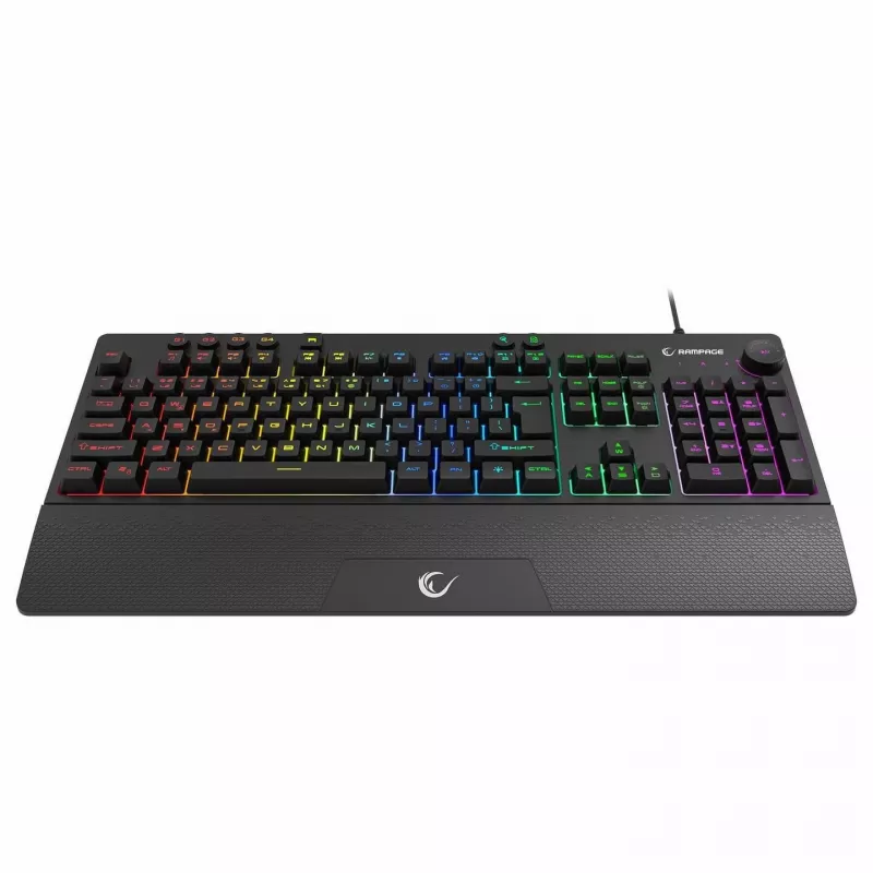 Rampage Simula RGB Black Gaming Headset