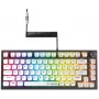 Rampage Zenith Pro 8000Hz Wired Gaming Keyboard, Hall Effect, RGB, Gateron KS-20, Black