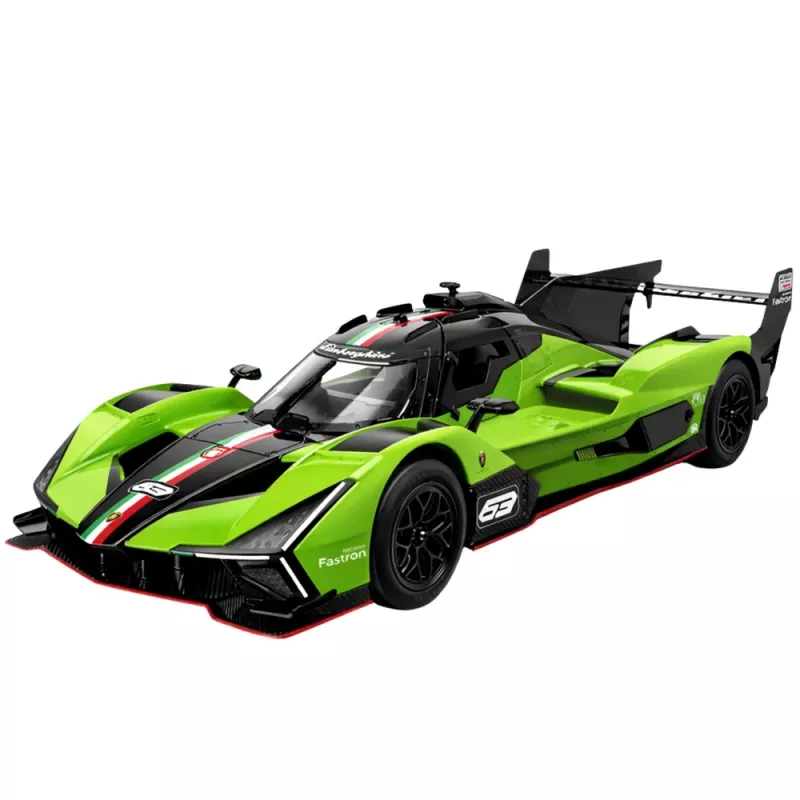 Rastar Lamborghini SC63 nuotolinio valdymo lenktyninis automobilis RC žalias 1:14
