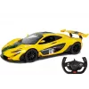 RASTAR McLaren P1 GTR nuotolinio valdymo automobilis 1:14 geltonas