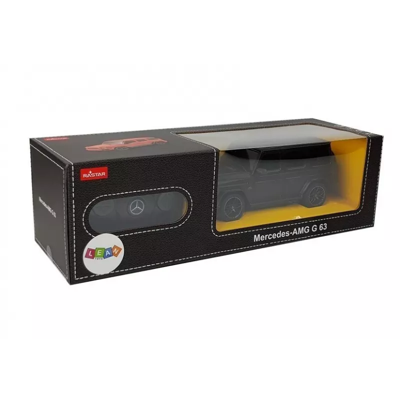 RASTAR Mercedes AMG G63 nuotolinio valdymo automobilis RC juodas 1:24