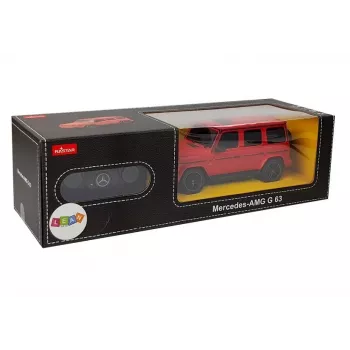 RASTAR Mercedes AMG G63 nuotolinio valdymo automobilis RC raudonas 1:24
