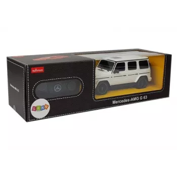 RASTAR Mercedes AMG G63 nuotolinio valdymo automobilis RC baltas 1:24
