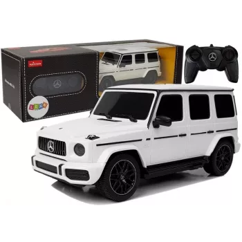 RASTAR Mercedes AMG G63 nuotolinio valdymo automobilis RC baltas 1:24