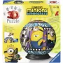 RAVENSBURGER 3D Puzzleball Minions 3 – 72 dalys