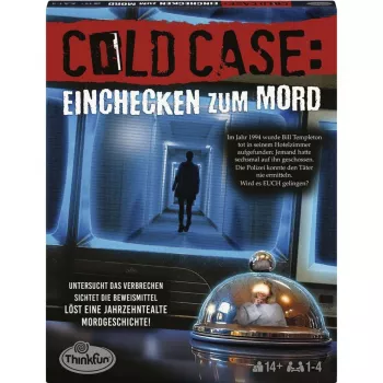 RAVENSBURGER Cold Case: Einchecken zum Mord kooperacinis detektyvinis žaidimas