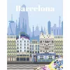 RAVENSBURGER CreArt Piešimas pagal skaičius rinkinys - Spalvinga Barcelona