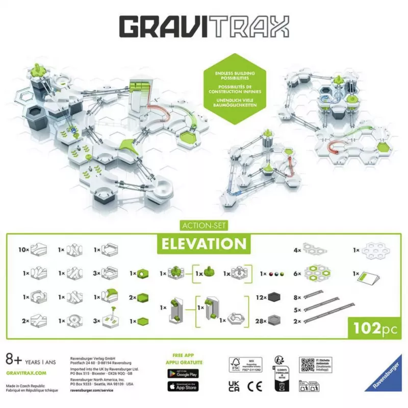 RAVENSBURGER GraviTrax Action-Set Elevation