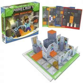 Ravensburger Minecraft Cave Adventure stalo žaidimo plėtinys