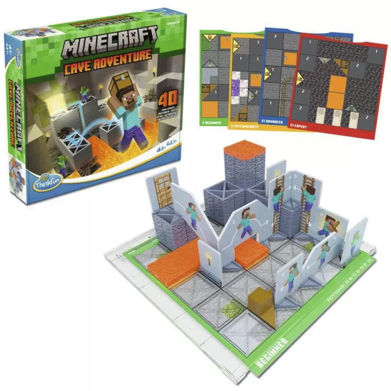 Ravensburger Minecraft Cave Adventure stalo žaidimo plėtinys
