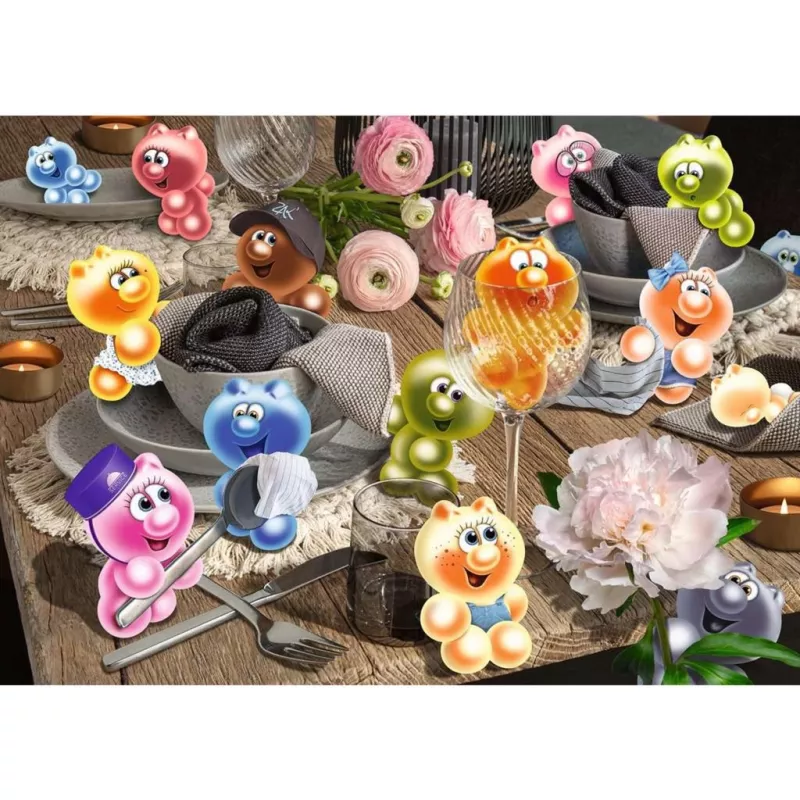 RAVENSBURGER Dėlionė Gelini dengia stalą (1000 dalių)