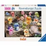 RAVENSBURGER Dėlionė Gelini dengia stalą (1000 dalių)