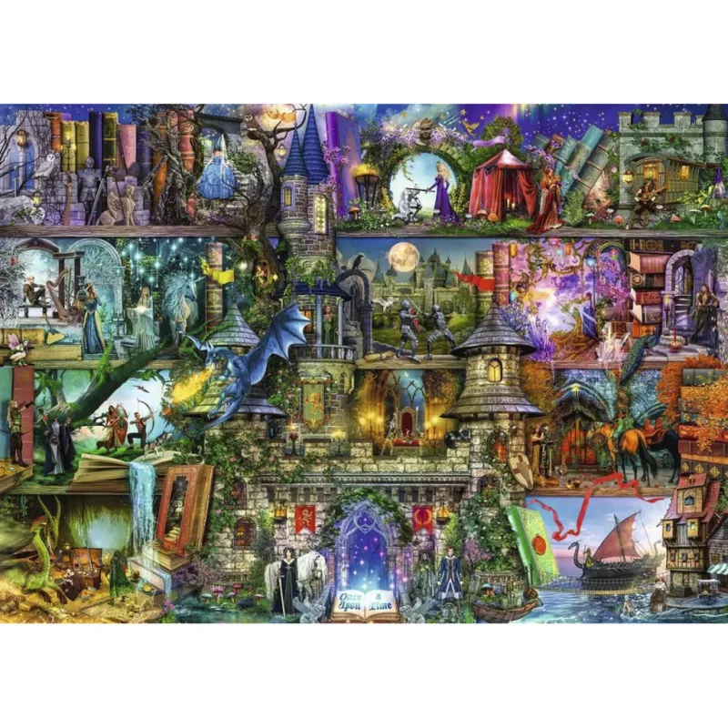RAVENSBURGER Dėlionė Mitai ir Legendos (1000 dalių)