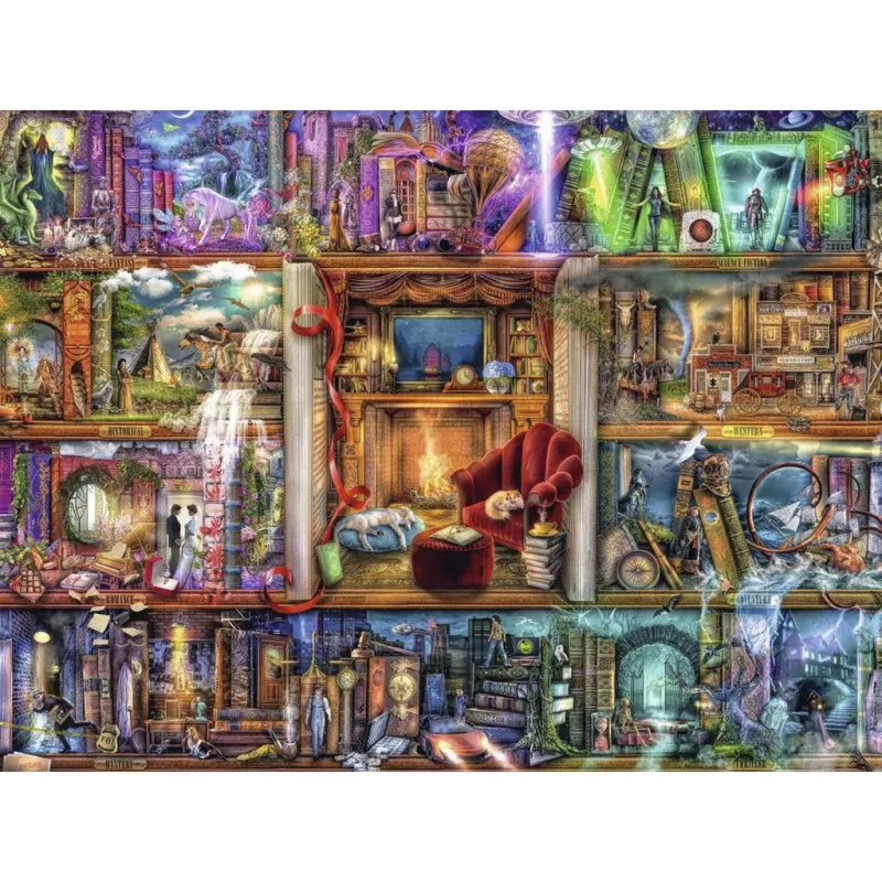 Ravensburger Dėlionė Didžioji biblioteka (1500 dalių)