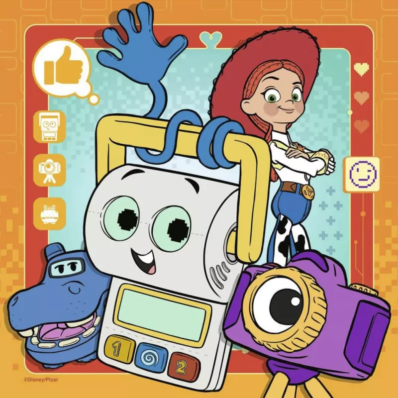 RAVENSBURGER Toy Story 5 Dėlionės rinkinys (96 dalių)