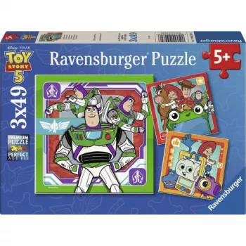 RAVENSBURGER Toy Story 5 Dėlionės rinkinys (96 dalių)