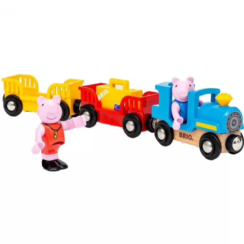 RAVENSBURGER World - Peppa Pig traukinuko rinkinys
