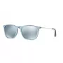 Ray-Ban Chris RB4187 unisex akiniai 54/18/145 mm permatomi pilki pilkas gradientas