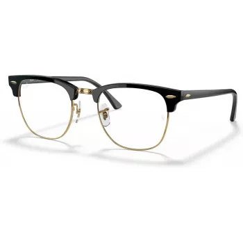 Ray-Ban Clubmaster Classic akiniai nuo saulės RB3016 901/BF 51 - Juodas rėmelis, G-15 žali lęšiai