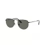Ray-Ban Frank RB3958 Akiniai Saulės Uniseks 50/20/145 mm Juodas Rėmas Žali Poliarizuoti