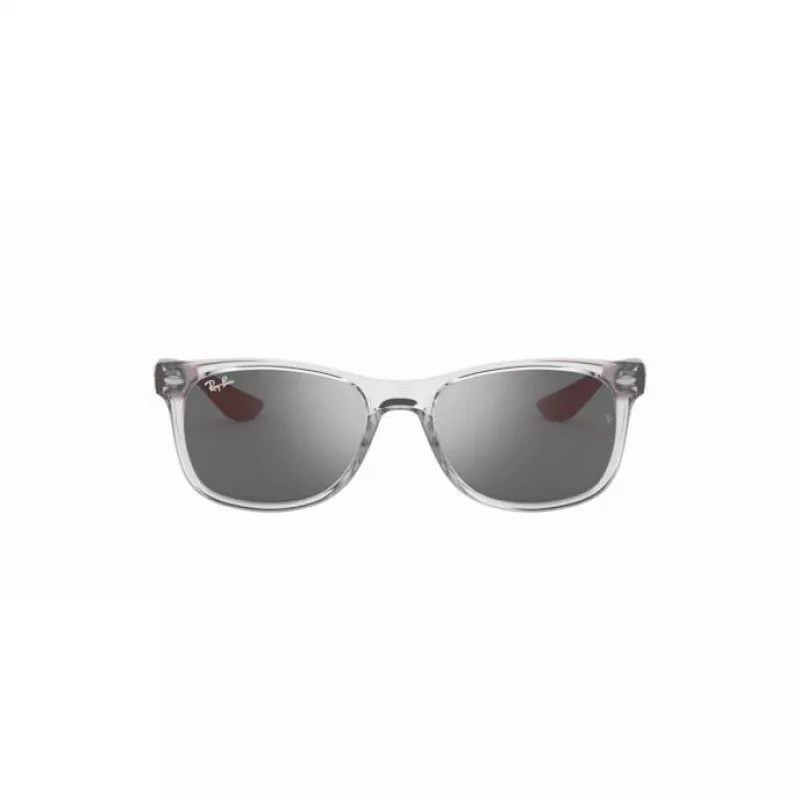 Ray-Ban Junior RJ9052S70636G Vaikiški akiniai nuo saulės Skaidrūs mėlyni Šviesiai mėlynas gradientas 48mm