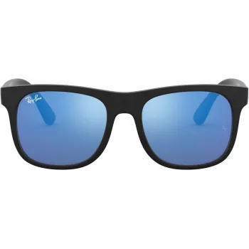 Ray-Ban Junior RJ9069S702855 akiniai Skaidriai mėlyni 48mm