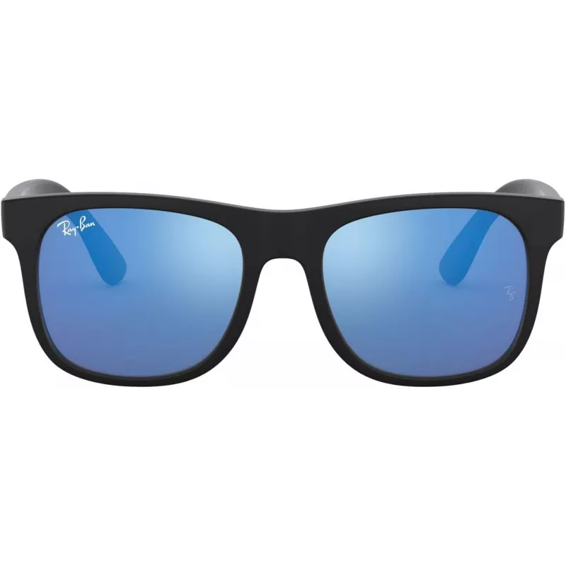 Ray-Ban Junior RJ9069S702855 akiniai Skaidriai mėlyni 48mm