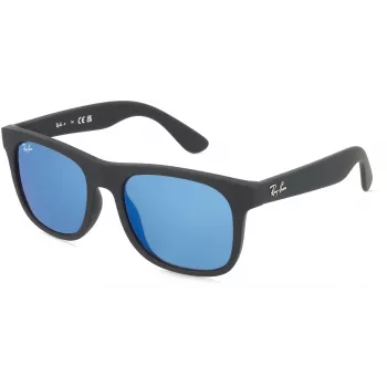 Ray-Ban Junior RJ9069S702855 akiniai Skaidriai mėlyni 48mm