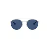 Ray-Ban Junior RJ9647S212804 Vaikiški akiniai nuo saulės - Blizganti juoda/Pilka - 46/21/130 mm