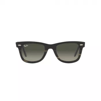 Ray-Ban Original Wayfarer Classic Akiniai nuo saulės RB2140-136071 Skaidrus pilkas rėmelis Pilki gradientiniai lęšiai 55/18/145 mm