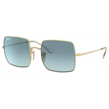 Ray-Ban RB1971-001-3M Square 1971 Akiniai Auksiniu Remeliu Classic G-15 Zali Lęšiai 54mm