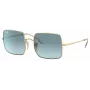 Ray-Ban RB1971-001-3M Square 1971 Akiniai Auksiniu Remeliu Classic G-15 Zali Lęšiai 54mm