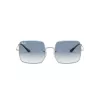 Ray-Ban RB1971-91493F Square 1971 Classic Akiniai Auksiniai Šviesiai Mėlyni Gradientiniai 54mm