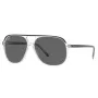 Ray-Ban RB2198 The Hawkeye akiniai nuo saulės, permatomi pilki su mėlynu gradientu, 56/14/145 mm, unisex
