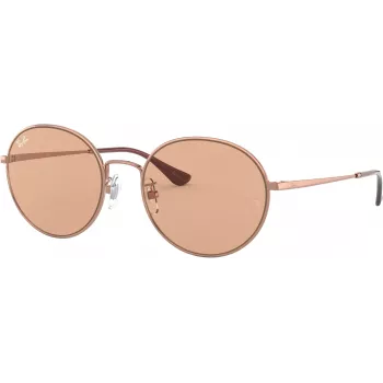 Ray-Ban RB3612 Marshal II Hexagonal akiniai nuo saulės, auksiniai/rudi gradientiniai, 56 mm