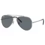 Ray-Ban RB3625003R562 New Aviator akiniai nuo saulės unisex Gold Metal Grey Gradient 62mm