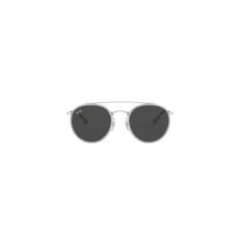 Ray-Ban RB3647N 9211B1 Unisex Round Sunglasses Gold Frame Blue Gradient Lens 51mm