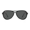Ray-Ban RB4355601B158 Unisex akiniai, poliruoto juodo rėmelio, G-15 žali lęšiai, 58/15/140 mm